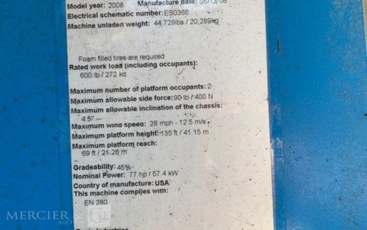 GENIE Z-135  41AD4006