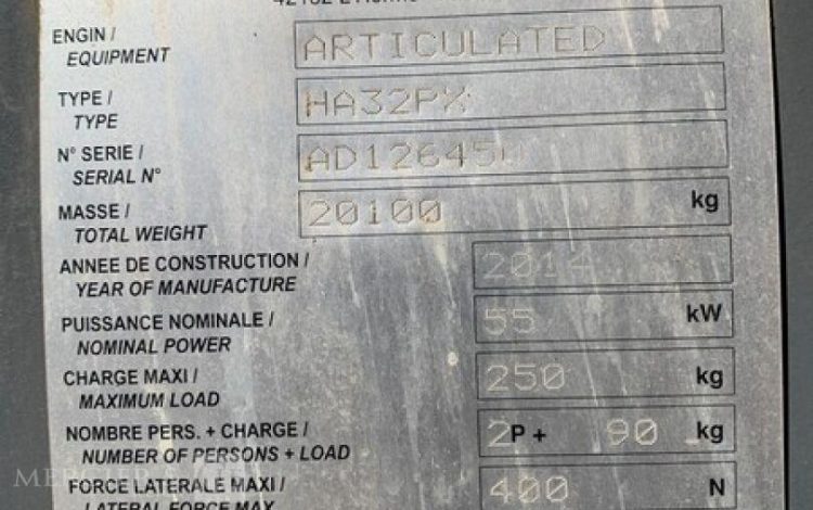 HAULOTTE HA32PX  7979