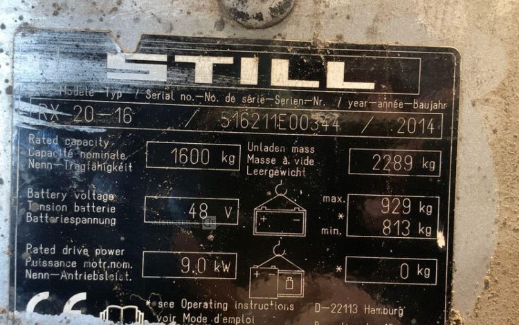 STILL RX20-16  16HE4322