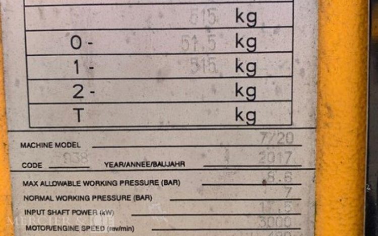 DOOSAN 7/20  COM011140