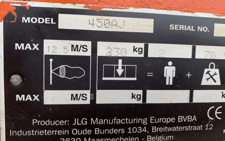 JLG 450AJ  7693