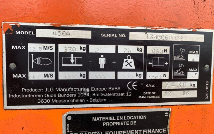 JLG 450AJ  7693