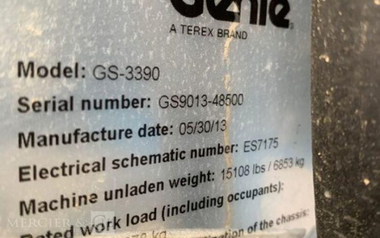 GENIE GS-3390  C12DGT076