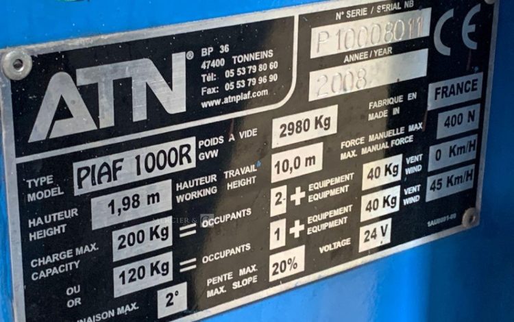ATN PIAF 1000R  9430