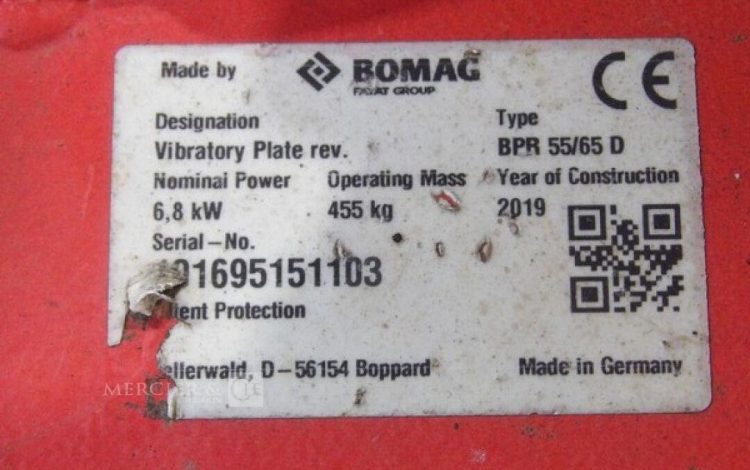 BOMAG BPR 55/65D  116MAM3