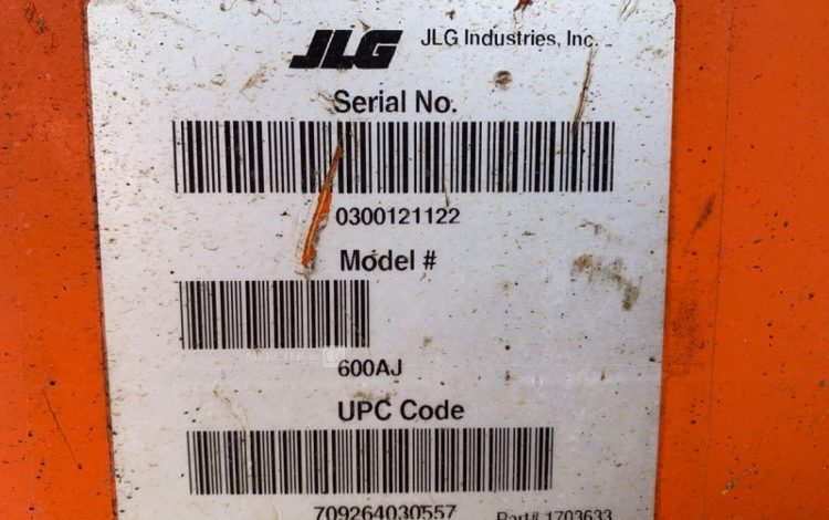 JLG 600AJ  9198