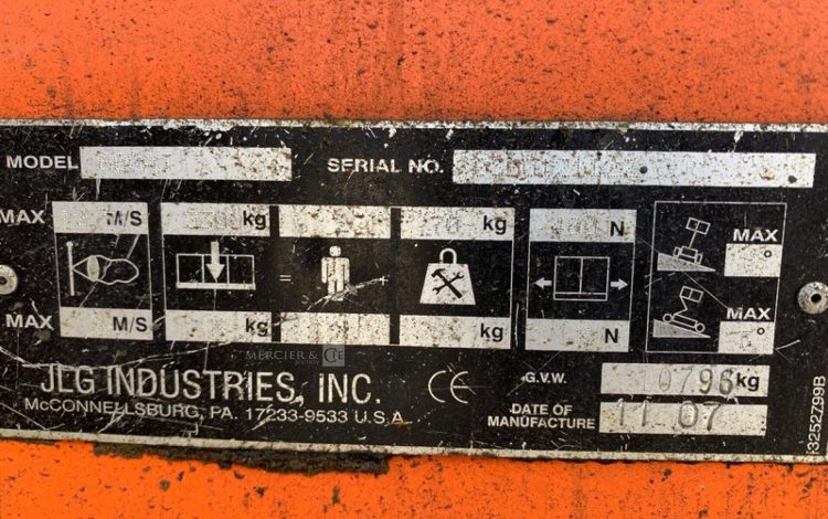 JLG 600AJ  9198
