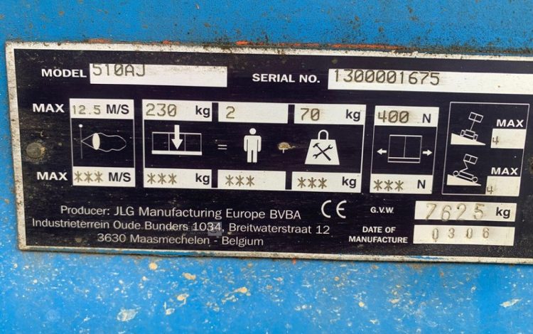 JLG 510AJ  6965