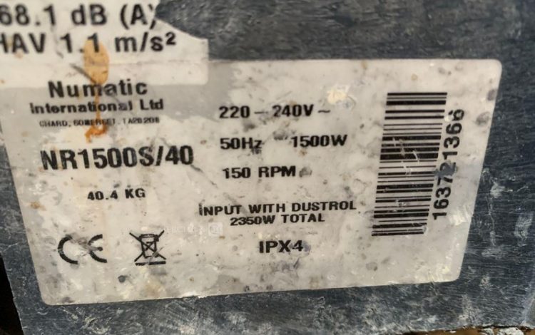 NUMATIC NR 1500S/40  75MAM32025