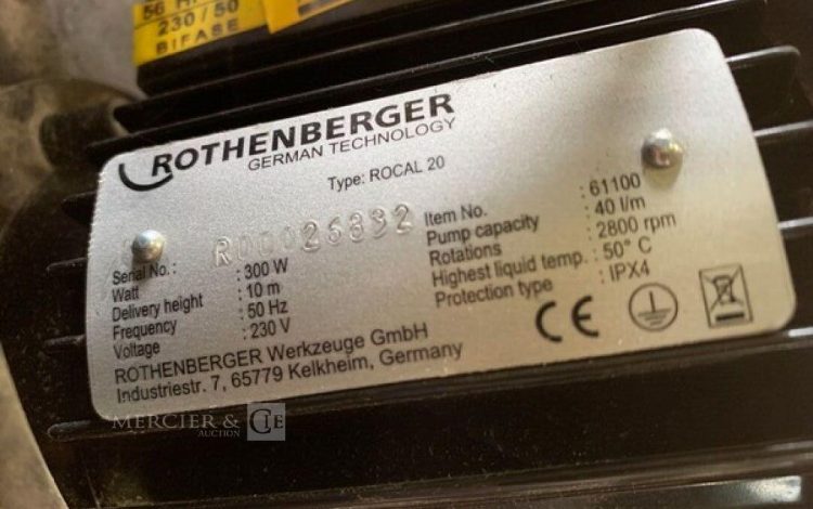 ROTHENBERGER ROCAL 20  74MAM32025