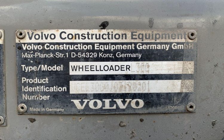 VOLVO L30G  152291
