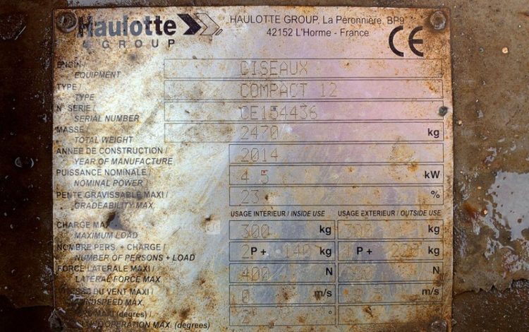 HAULOTTE COMPACT 12  164533