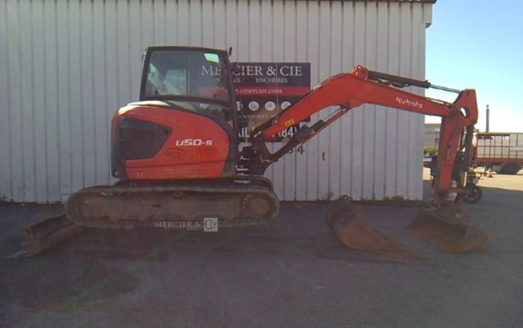 KUBOTA MINI PELLE U50-5 5T 2898H AN2021  10178