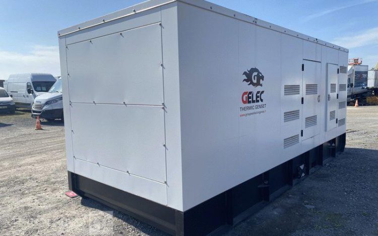 GELEC ENERGY GROUPE ELECTROGENE LION 825YC DIESEL 750KVA – 600KW – 1083A – ANNEE 2022  2001950