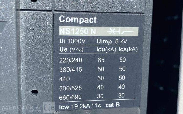 GELEC ENERGY GROUPE ELECTROGENE LION 825YC DIESEL 750KVA – 600KW – 1083A – ANNEE 2022  2001950