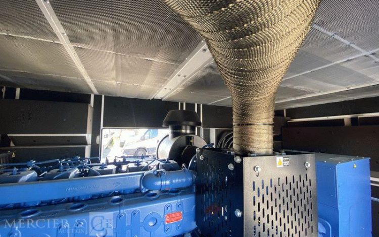 GELEC ENERGY GROUPE ELECTROGENE LION 825YC DIESEL 750KVA – 600KW – 1083A – ANNEE 2022  2001950