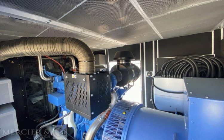 GELEC ENERGY GROUPE ELECTROGENE LION 825YC DIESEL 750KVA – 600KW – 1083A – ANNEE 2022  2001950