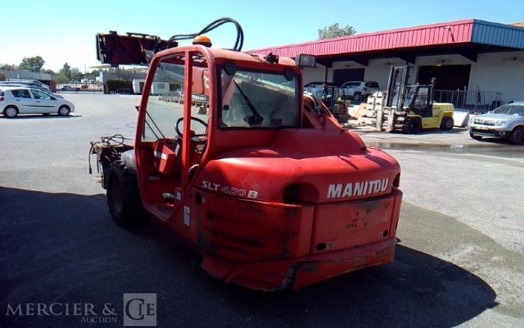 MANITOU CHARIOT TELESCOPIQUE SLT 420 B  2T  4282H AN2007 ROUGE 233543