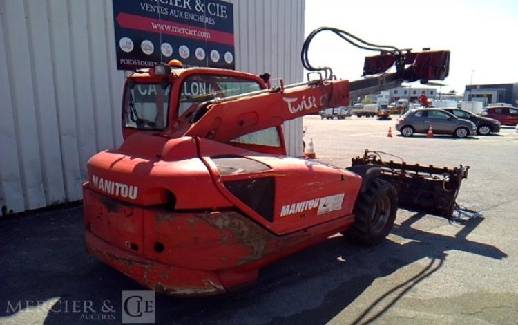 MANITOU CHARIOT TELESCOPIQUE SLT 420 B  2T  4282H AN2007 ROUGE 233543