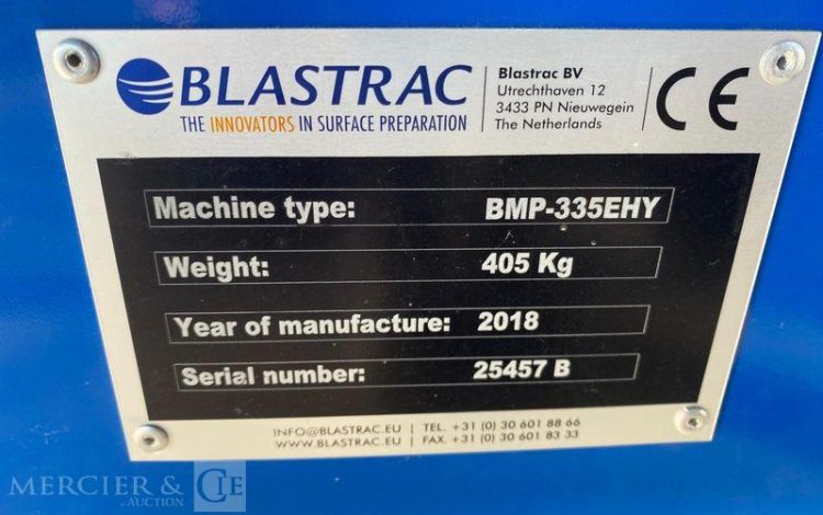 BLASTRAC FRAISEUSE BMP-33EYY/400V  335EYY