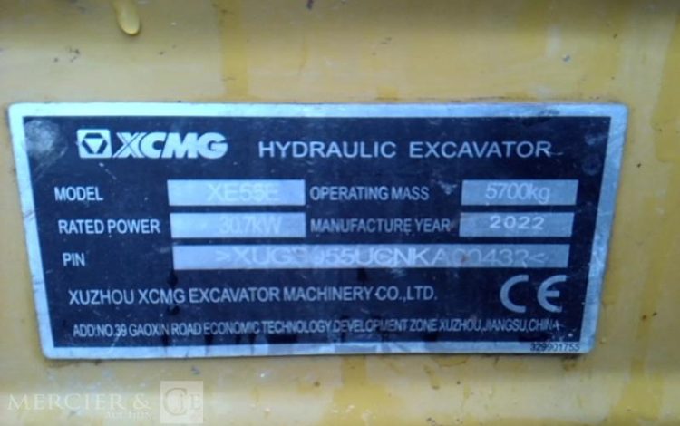 XCMG MINI PELLE XE55 / MP48  432