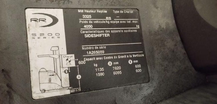 CROWN CHARIOT FRONTAL ELEC RR5220  65059