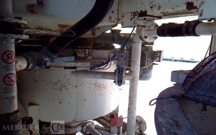 CODER SEMI REMORQUE PLSC 3ESSIEUX  34T AVEC 2 CENTRALES A BETON TRANSPORTABLES VERT 912AFP31