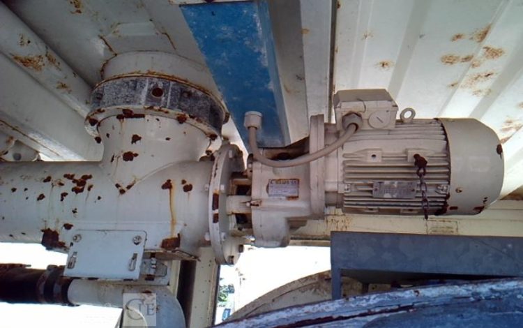 CODER SEMI REMORQUE PLSC 3ESSIEUX  34T AVEC 2 CENTRALES A BETON TRANSPORTABLES VERT 912AFP31