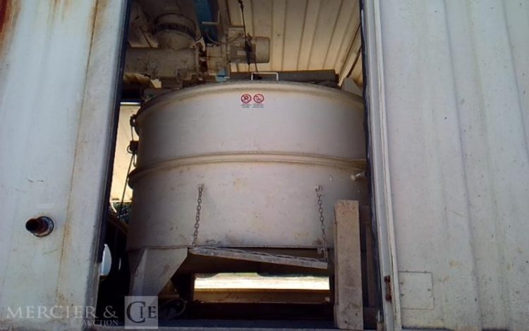 CODER SEMI REMORQUE PLSC 3ESSIEUX  34T AVEC 2 CENTRALES A BETON TRANSPORTABLES VERT 912AFP31