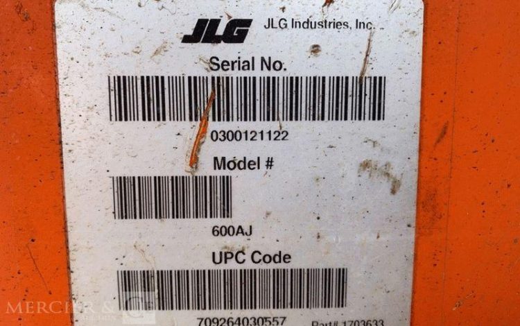 JLG 600AJ  9198