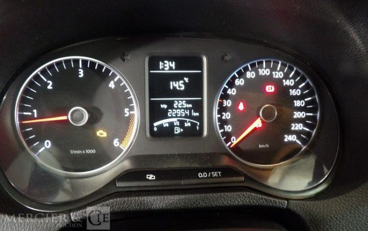 VOLKSWAGEN POLO 1.6 TDI 16V 75CV ROUGE AV-358-JN