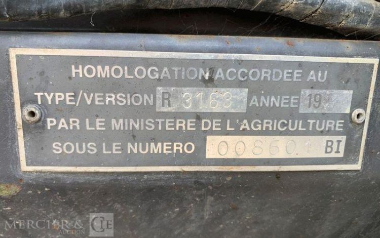 RENAULT R3163 / FAUCHEUX F255  BJ-974-HE