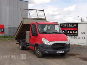 IVECO 35C13 BENNE SIMPLE CABINE COFFRE  CS-771-ZN