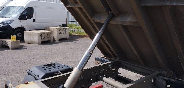 IVECO 35C13 BENNE SIMPLE CABINE COFFRE  CS-771-ZN