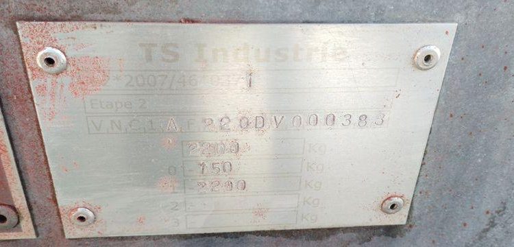 TS INDUSTRIE BROYEUR  DA-298-VQ