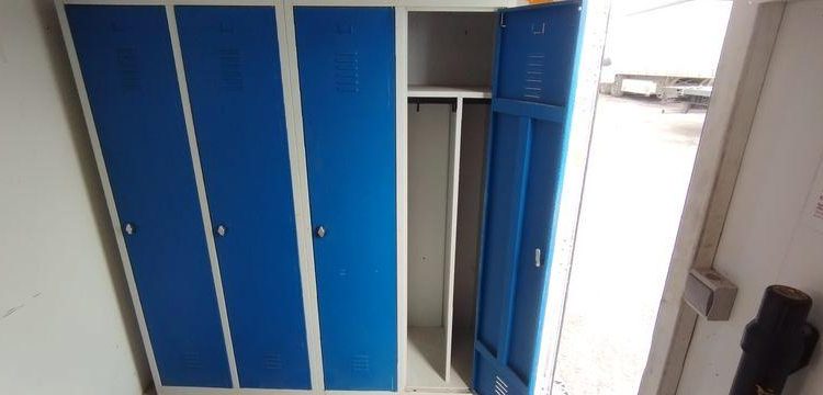 CNSE ABRIS DE CHANTIER REFECTOIRE + VESTIAIRE ET WC – 1 ESSIEU – 1,3 TONNES – AN 2014  DG-265-WC
