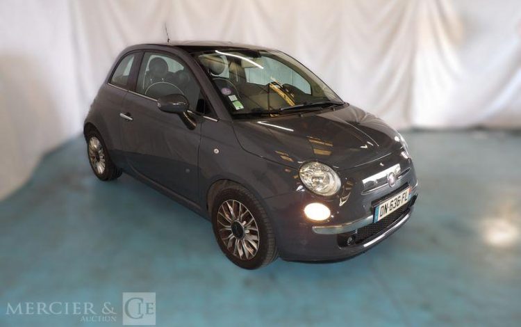 FIAT 500 1,2 70CH LOUNGE GRIS DN-636-FL