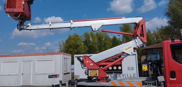 MULTITEL 35S11 AVEC NACELLE MULTITEL MX200DS 20M – NON ROULANT  DP-622-RR