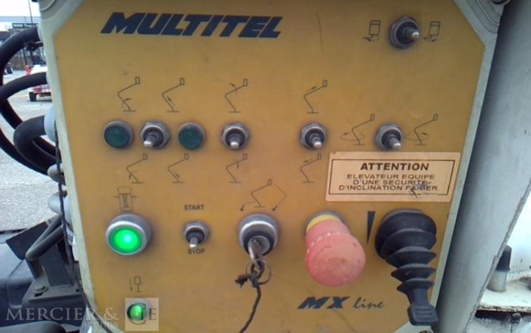 MULTITEL 35S11 AVEC NACELLE MULTITEL MX170 16M NON ROULANT  DP-761-BP