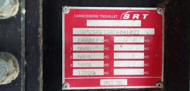 SRT SEMI REMORQUE PLATEAU  DS-219-TL