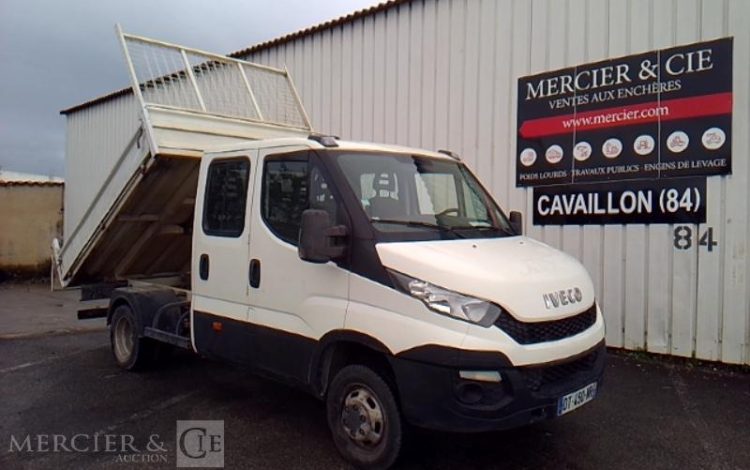 IVECO 35C13 BENNE SIMPLE CABINE COFFRE  DT-450-NR