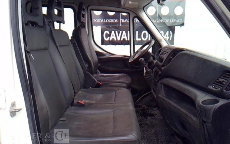 IVECO 35C13 BENNE SIMPLE CABINE COFFRE  DT-450-NR
