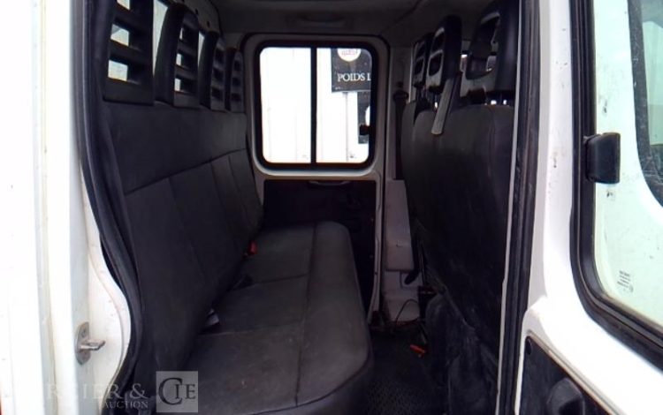IVECO 35C13 BENNE SIMPLE CABINE COFFRE  DT-450-NR