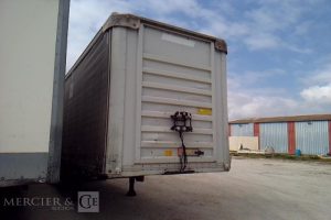 FRUEHAUF SEMI REMORQUE BACHE HAYON 3 ESSIEUX PTAC 38T GRIS EK-353-DL