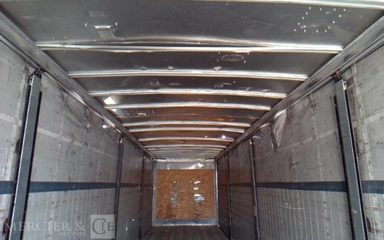 FRUEHAUF SEMI REMORQUE BACHE HAYON 3 ESSIEUX PTAC 38T GRIS EK-353-DL