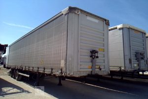 FRUEHAUF SEMI REMORQUE BACHE HAYON 3 ESSIEUX PTAC 38T GRIS EL-536-LL