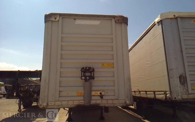 FRUEHAUF SEMI REMORQUE BACHE HAYON 3 ESSIEUX PTAC 38T GRIS EL-536-LL