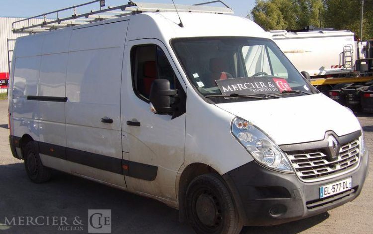 RENAULT MASTER FOURGON R3500 L3H2 2.3 DCI 130CV GALERIE ATTELAGE BLANC EL-577-DL