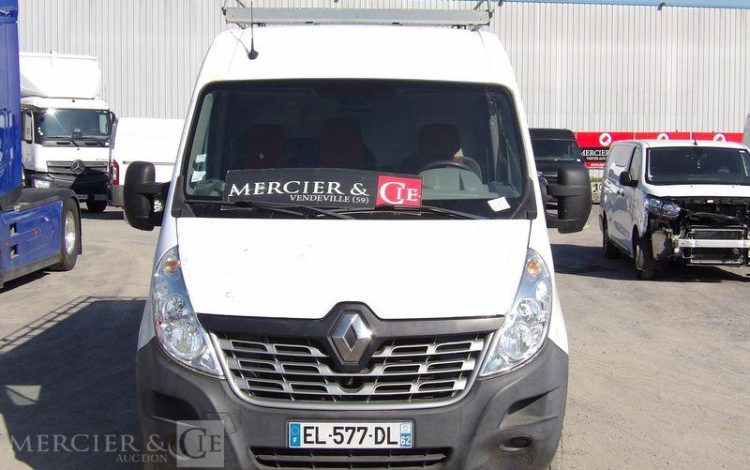 RENAULT MASTER FOURGON R3500 L3H2 2.3 DCI 130CV GALERIE ATTELAGE BLANC EL-577-DL