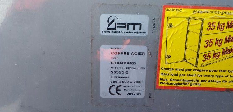 IVECO 35C12 BENNE SIMPLE CABINE COFFRE NON ROULANT  ER-583-XA
